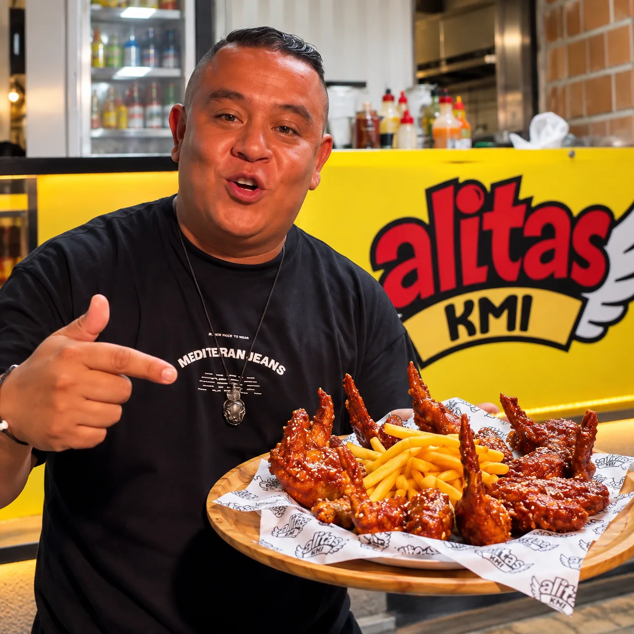 Alitas de pollo